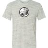 White Marble Unisex Poly-Cotton Short-Sleeve T-Shirt Thumbnail