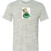 White Marble Unisex Poly-Cotton Short-Sleeve T-Shirt Thumbnail