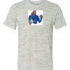 White Marble Unisex Poly-Cotton Short-Sleeve T-Shirt Thumbnail