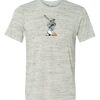 White Marble Unisex Poly-Cotton Short-Sleeve T-Shirt Thumbnail