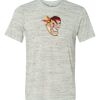 White Marble Unisex Poly-Cotton Short-Sleeve T-Shirt Thumbnail