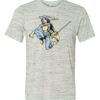 White Marble Unisex Poly-Cotton Short-Sleeve T-Shirt Thumbnail