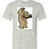 White Marble Unisex Poly-Cotton Short-Sleeve T-Shirt Thumbnail