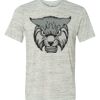 White Marble Unisex Poly-Cotton Short-Sleeve T-Shirt Thumbnail
