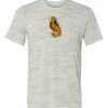 White Marble Unisex Poly-Cotton Short-Sleeve T-Shirt Thumbnail