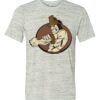 White Marble Unisex Poly-Cotton Short-Sleeve T-Shirt Thumbnail
