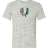 White Marble Unisex Poly-Cotton Short-Sleeve T-Shirt Thumbnail
