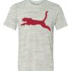 White Marble Unisex Poly-Cotton Short-Sleeve T-Shirt Thumbnail