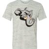 White Marble Unisex Poly-Cotton Short-Sleeve T-Shirt Thumbnail