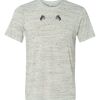 White Marble Unisex Poly-Cotton Short-Sleeve T-Shirt Thumbnail