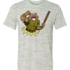 White Marble Unisex Poly-Cotton Short-Sleeve T-Shirt Thumbnail