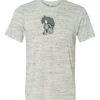 White Marble Unisex Poly-Cotton Short-Sleeve T-Shirt Thumbnail