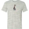 White Marble Unisex Poly-Cotton Short-Sleeve T-Shirt Thumbnail