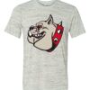 White Marble Unisex Poly-Cotton Short-Sleeve T-Shirt Thumbnail