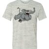 White Marble Unisex Poly-Cotton Short-Sleeve T-Shirt Thumbnail