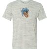 White Marble Unisex Poly-Cotton Short-Sleeve T-Shirt Thumbnail