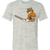 White Marble Unisex Poly-Cotton Short-Sleeve T-Shirt Thumbnail
