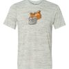 White Marble Unisex Poly-Cotton Short-Sleeve T-Shirt Thumbnail