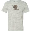 White Marble Unisex Poly-Cotton Short-Sleeve T-Shirt Thumbnail