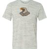 White Marble Unisex Poly-Cotton Short-Sleeve T-Shirt Thumbnail