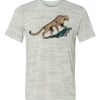 White Marble Unisex Poly-Cotton Short-Sleeve T-Shirt Thumbnail