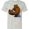 White Marble Unisex Poly-Cotton Short-Sleeve T-Shirt Thumbnail