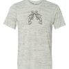 White Marble Unisex Poly-Cotton Short-Sleeve T-Shirt Thumbnail