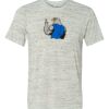 White Marble Unisex Poly-Cotton Short-Sleeve T-Shirt Thumbnail