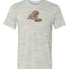 White Marble Unisex Poly-Cotton Short-Sleeve T-Shirt Thumbnail