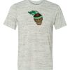 White Marble Unisex Poly-Cotton Short-Sleeve T-Shirt Thumbnail