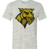 White Marble Unisex Poly-Cotton Short-Sleeve T-Shirt Thumbnail