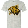 White Marble Unisex Poly-Cotton Short-Sleeve T-Shirt Thumbnail