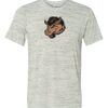 White Marble Unisex Poly-Cotton Short-Sleeve T-Shirt Thumbnail
