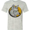 White Marble Unisex Poly-Cotton Short-Sleeve T-Shirt Thumbnail