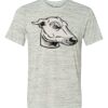 White Marble Unisex Poly-Cotton Short-Sleeve T-Shirt Thumbnail