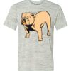 White Marble Unisex Poly-Cotton Short-Sleeve T-Shirt Thumbnail