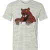 White Marble Unisex Poly-Cotton Short-Sleeve T-Shirt Thumbnail