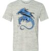 White Marble Unisex Poly-Cotton Short-Sleeve T-Shirt Thumbnail