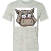White Marble Unisex Poly-Cotton Short-Sleeve T-Shirt Thumbnail