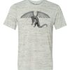 White Marble Unisex Poly-Cotton Short-Sleeve T-Shirt Thumbnail