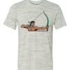 White Marble Unisex Poly-Cotton Short-Sleeve T-Shirt Thumbnail