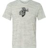 White Marble Unisex Poly-Cotton Short-Sleeve T-Shirt Thumbnail