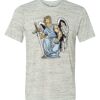 White Marble Unisex Poly-Cotton Short-Sleeve T-Shirt Thumbnail