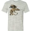 White Marble Unisex Poly-Cotton Short-Sleeve T-Shirt Thumbnail