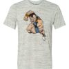 White Marble Unisex Poly-Cotton Short-Sleeve T-Shirt Thumbnail