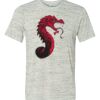 White Marble Unisex Poly-Cotton Short-Sleeve T-Shirt Thumbnail