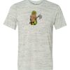 White Marble Unisex Poly-Cotton Short-Sleeve T-Shirt Thumbnail