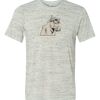 White Marble Unisex Poly-Cotton Short-Sleeve T-Shirt Thumbnail