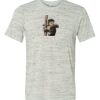 White Marble Unisex Poly-Cotton Short-Sleeve T-Shirt Thumbnail