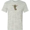 White Marble Unisex Poly-Cotton Short-Sleeve T-Shirt Thumbnail